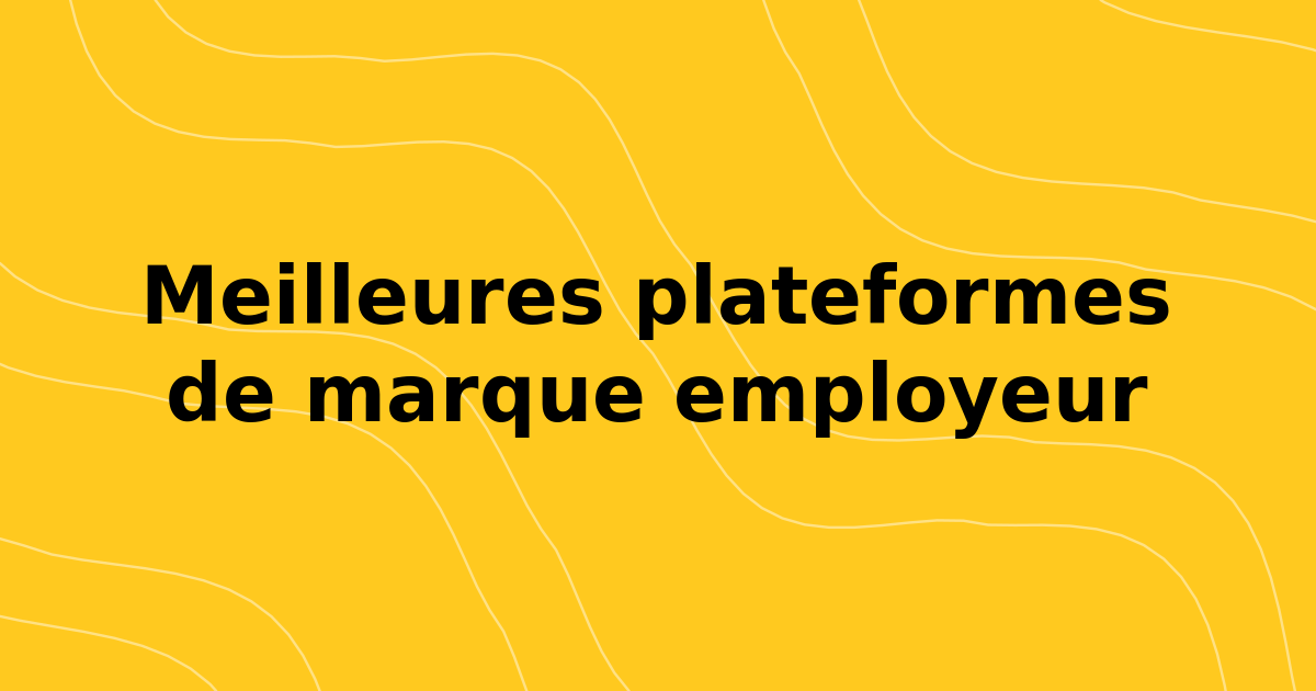 Meilleures plateformes de marque patronale en 2026